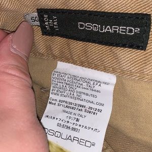 DSQUARED2 men khaki jeans